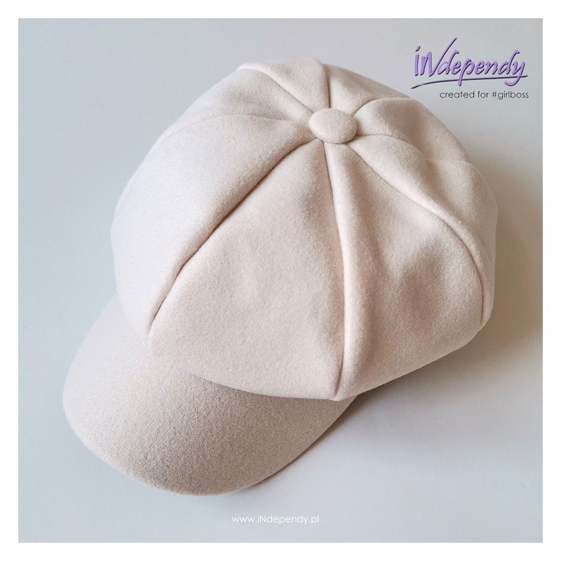 Damski filcowy beret z daszkiem – elegancka alternatywa dla zimowej czapki Damski filcowy beret z daszkiem – elegancka alternatywa dla zimowej czapki