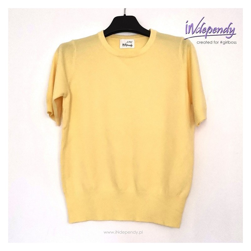 Dzianinowa bluzka basic – elegancka baza kapsułowej garderoby | wiskoza Dzianinowa bluzka basic – elegancka baza kapsułowej garderoby | wiskoza