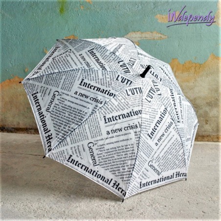 Parasol damski z motywem gazety – pomysł na prezent