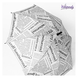 Parasol damski z motywem gazety – pomysł na prezent