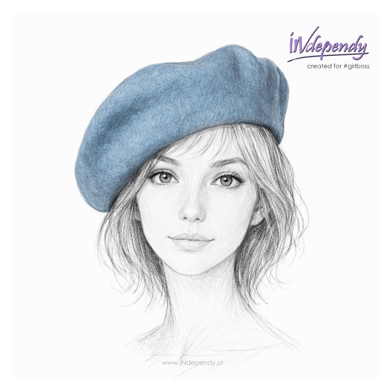 Klasyczny beret damski wełniany – styl i wygoda