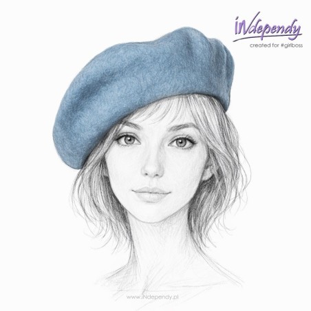Klasyczny beret damski wełniany – styl i wygoda