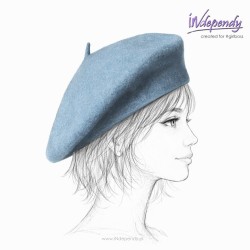 Klasyczny beret damski wełniany – styl i wygoda