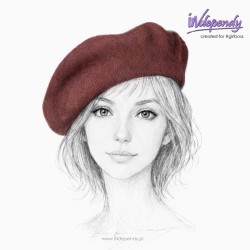 Klasyczny beret damski wełniany – styl i wygoda