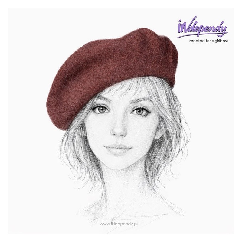 Klasyczny beret damski wełniany – styl i wygoda