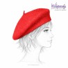 Klasyczny beret damski wełniany – styl i wygoda
